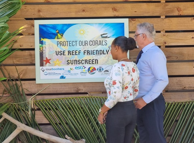 "Voice of the Ocean": New NGO in Seychelles starts promoting use of reef-friendly sunscreens