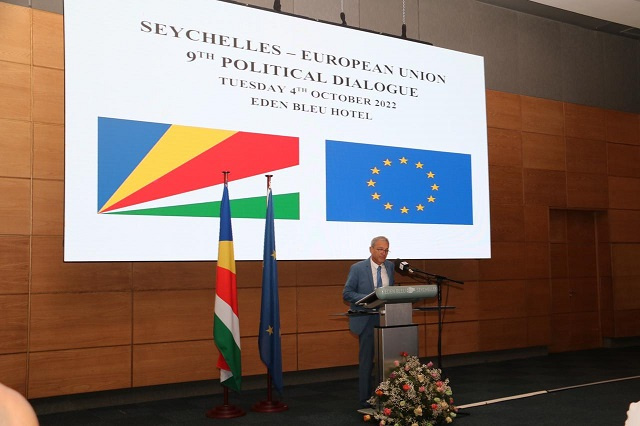 Seychelles and EU pledge to strengthen multilateralism in 9th Political Dialogue