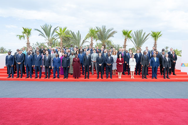 Le président des Seychelles participe à la cérémonie d’ouverture du sommet de la Francophonie