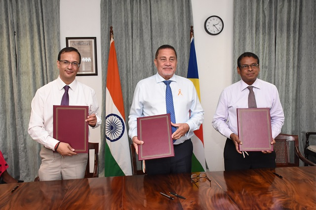 Indian government to fund access roads in 3 districts of Seychelles