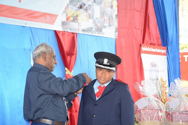 Seychelles' first female chief fire officer appointed: Tally Domingue speaks of her vision