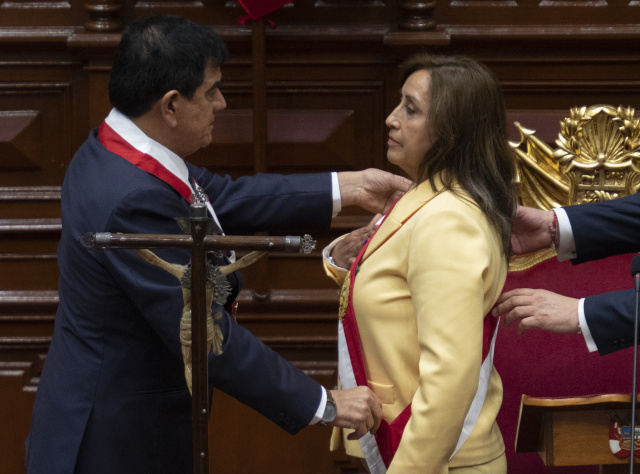 Peru's new president under pressure after predecessor's arrest