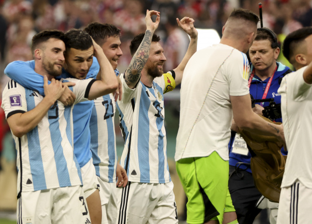 Messi and Alvarez fire Argentina past Croatia into World Cup final