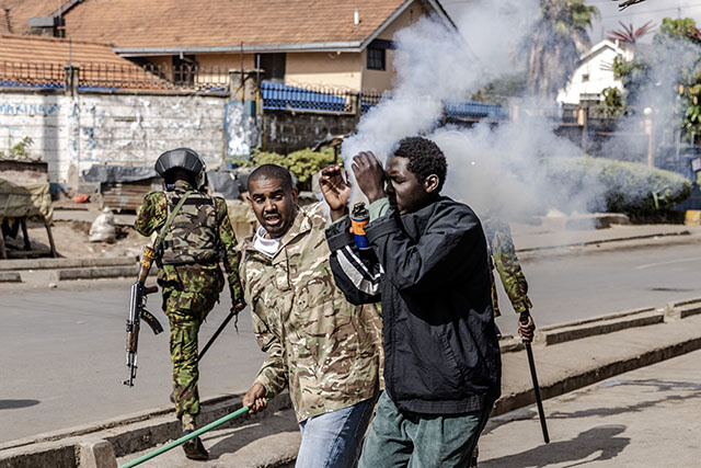 Kenya: manifestation d'opposants contre l'inflation, heurts avec la police