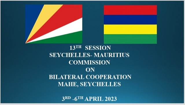 Seychelles and Mauritius discuss common interests at 13th bilateral cooperation commission