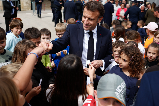 After pan-bashing, France's Macron faces Labour Day protests