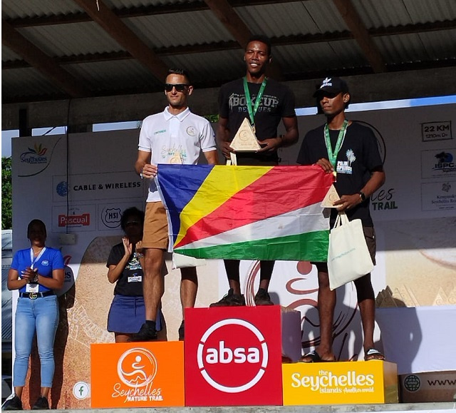 Seychellois athlete Greth Estico wins Nature Trail Seychelles 2023 Challenge