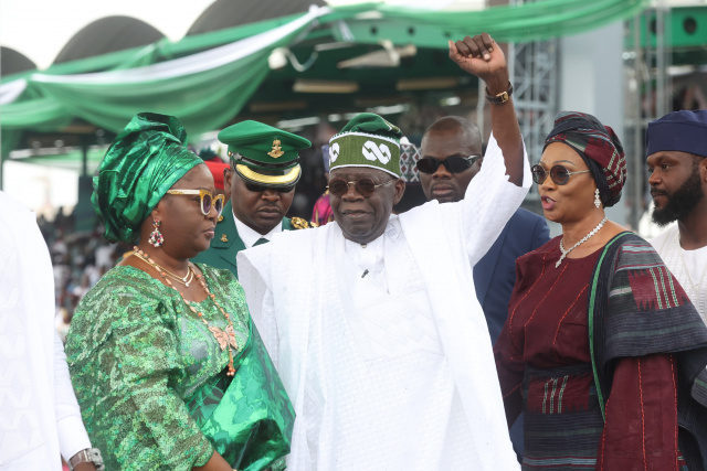 Bola Tinubu sworn in as Nigeria's new president