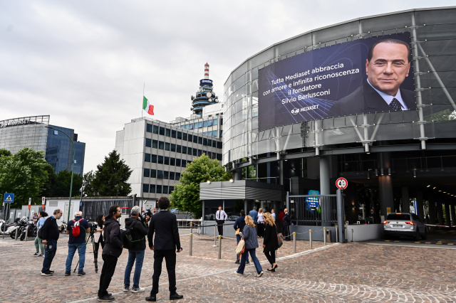 Italy holds state funeral for ex-PM Silvio Berlusconi