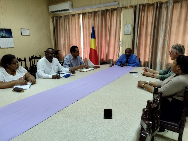 Seychelles' agriculture institute discusses future education programmes with Dutch training centre