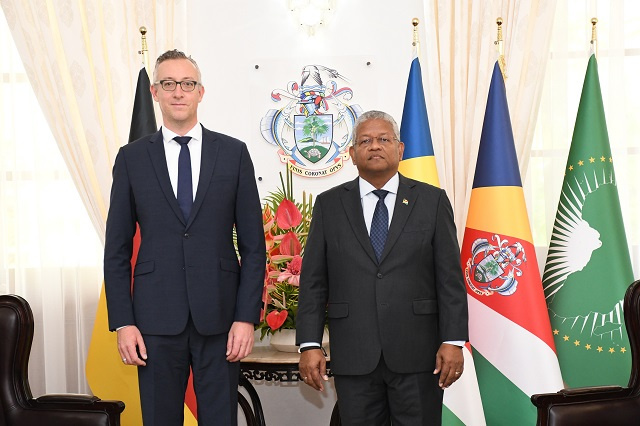 German ambassador to Seychelles accredited, while EU ambassador bids farewell