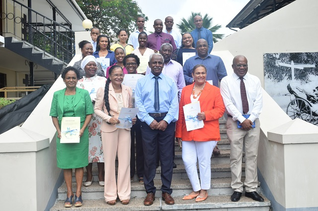 First group of private wedding celebrants in Seychelles sworn into office