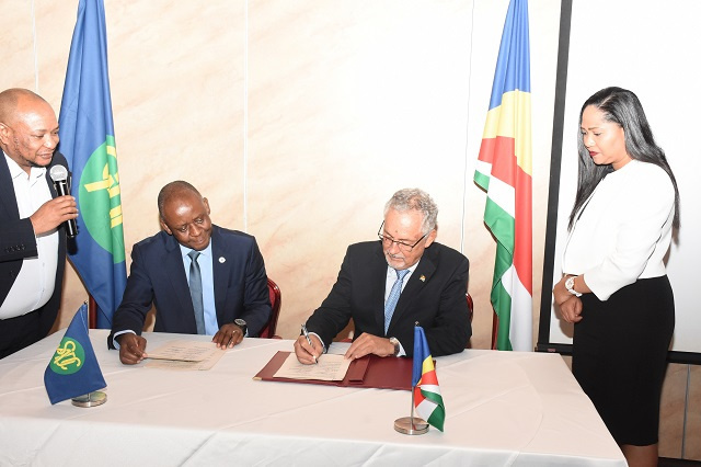 Les Seychelles signent la Charte de la SADC pour un centre de surveillance et de contrôle des pêches