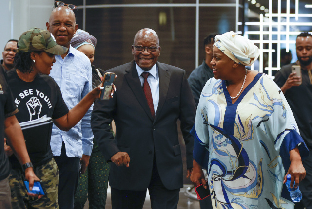S.Africa's Zuma in Russia for 'health reasons': spokesman
