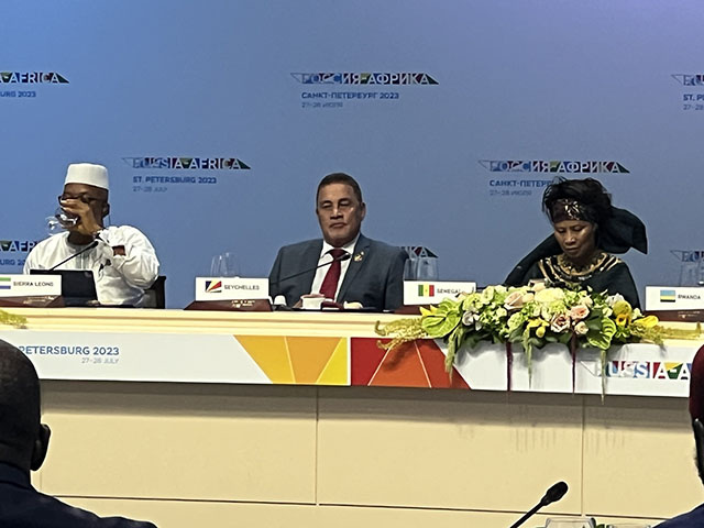Les Seychelles mettent en avant l’importance du sommet Russie Afrique