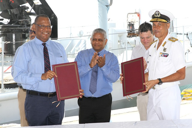 Seychelles Defence Forces open Coast Guard base on Praslin Island