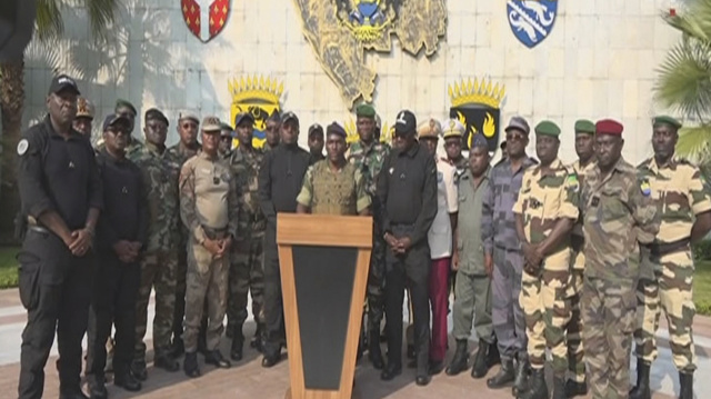 Gabon coup leaders make general transitional president