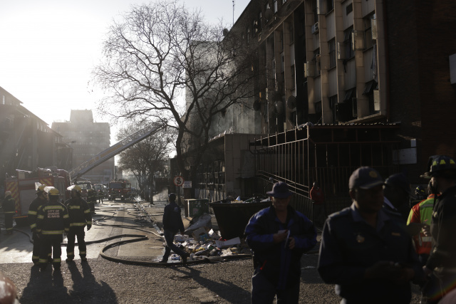 Building fire in S.Africa kills more than 70