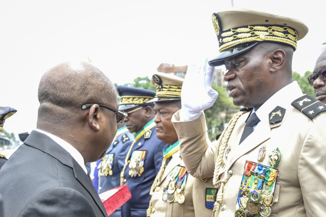 Gabon strongman to be sworn in as president, opposition seeks vote win