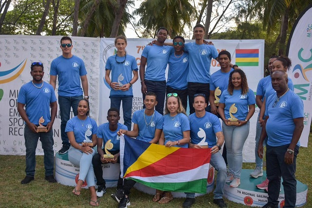 Seychelles wins 4 golds at Regional Sailing Championship in Mauritius