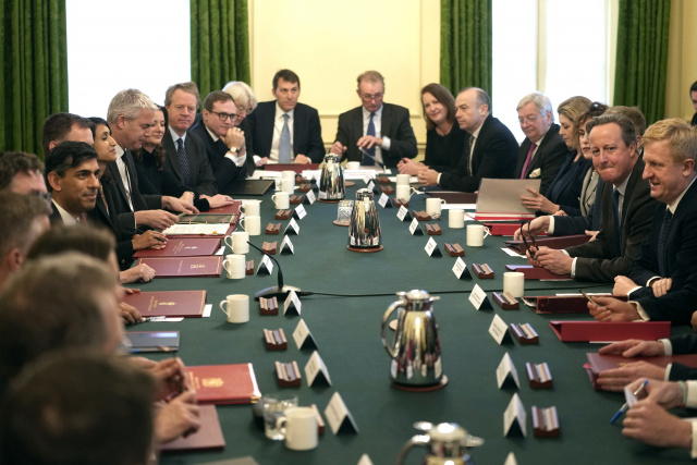 Ex-PM Cameron makes shock return to UK government