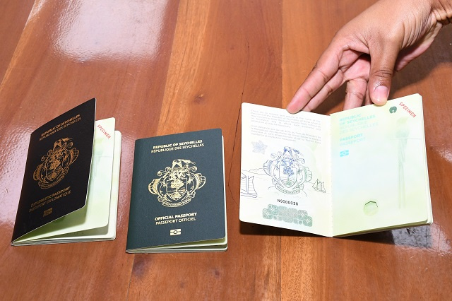 First step in wider plan: Seychelles bio-metric passports to be issued in Paris embassy