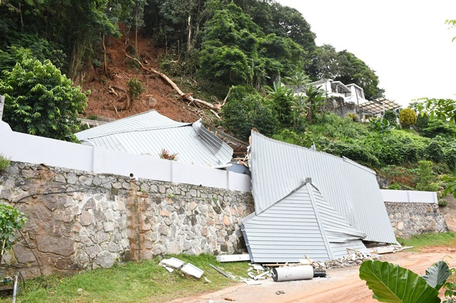 Plus de 100 ménages seychellois ont reçu une aide financière à la suite des catastrophes du 7 décembre