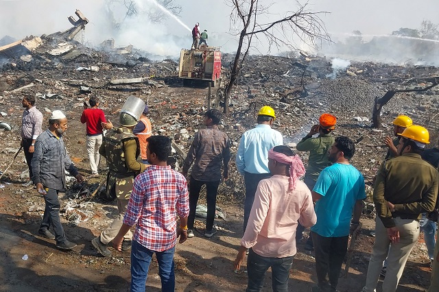 Inde: huit morts dans l'explosion d'une usine de feux d'artifice