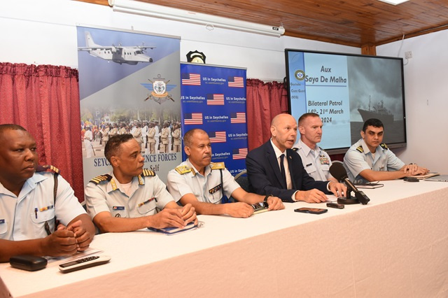 Seychelles and US complete 2nd bilateral military operation within EEZ