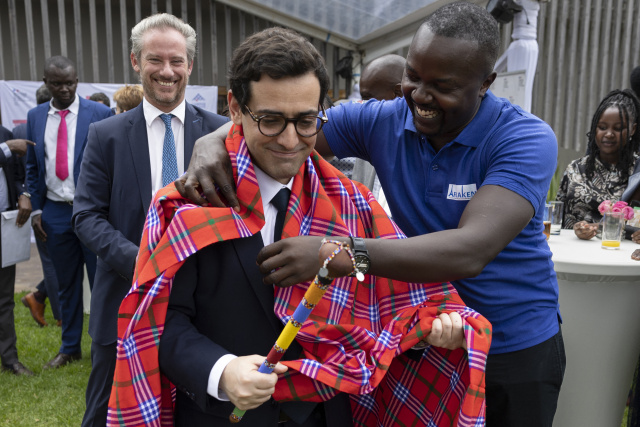 France says to build 'balanced partnerships' with Africa