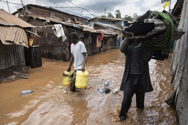 Pluies diluviennes au Kenya: 4 morts et 6 disparus à Nairobi