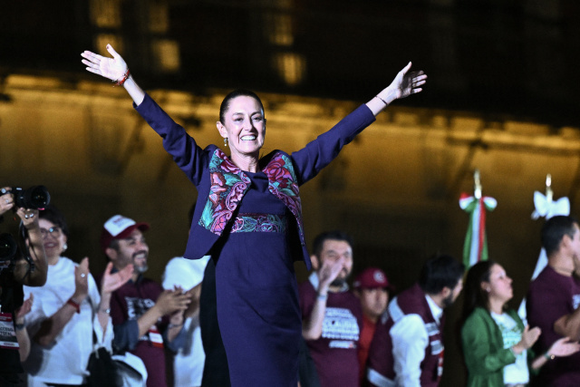 World leaders laud Sheinbaum's 'historic' Mexico election win