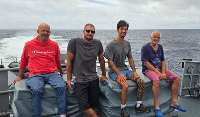 Les garde-côtes des Seychelles secourent quatre membres d'équipage allemands qui étaient en détresse