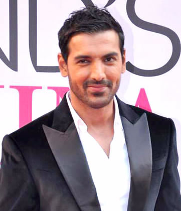 ... (CC BY 3.0) and <b>John Abraham</b> pictured at Femina Miss India finale 2013. - path_2765