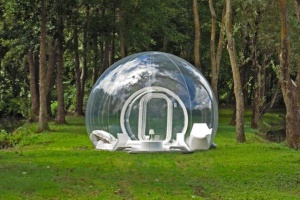 Floating in a bubble – enjoy camping under the stars in your own bio-dome