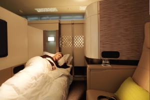 A bed in the clouds! Etihad scoops top design award for luxury first class apartment