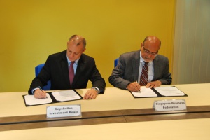 Les Seychelles renforcent des liens dans des secteurs économiques clés avec Singapour.