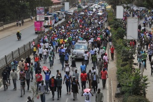 Kenyan opposition leader Odinga abandons poll re-run