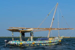Plastic dhow sails Kenya coast to highlight waste crisis