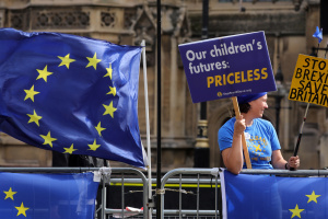 British PM in limbo after MPs reject his Brexit plan, elections