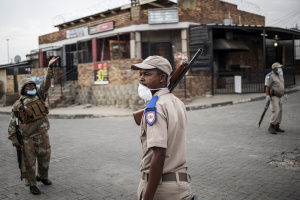 Batons, bullying and handcuffs mar Africa's virus shutdowns