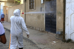 Spraying disinfectants can be 'harmful', says WHO
