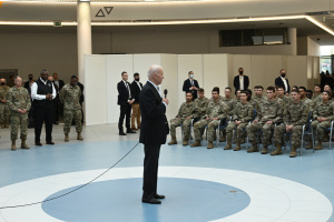 Biden says 'butcher' Putin 'cannot remain in power'