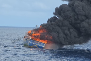 Les Forces de Défense des Seychelles interceptent un nouveau navire de pêche illégale