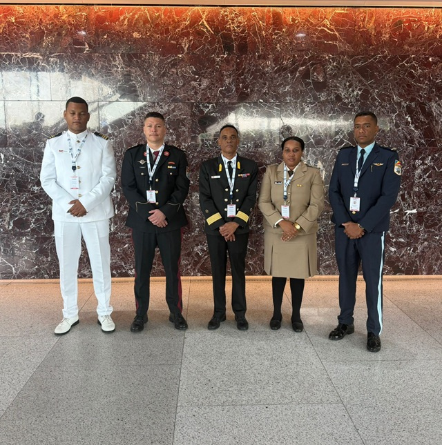 SDF delegation attends DIMDEX 2026 to stay abreast of latest developments and trends in defence & security technologies