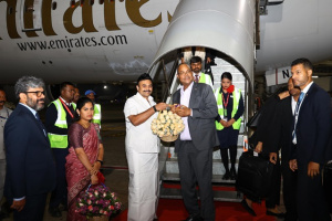 Le Président des Seychelles Patrick Herminie entame une visite d’État en Inde